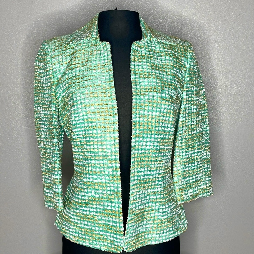 Allison W. Green 100% Silk Jacket | Size XS